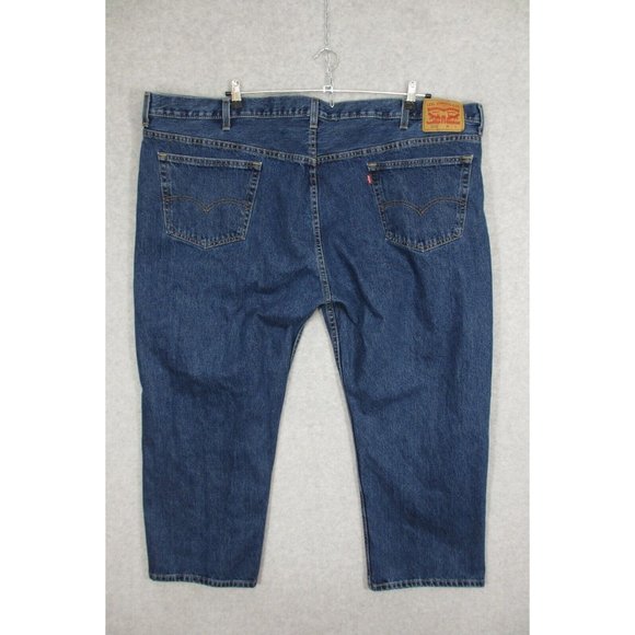 Levi's Men's 505 Jeans Size 54 x 29 Straight Leg Medium Wash - Picture 5 of 8